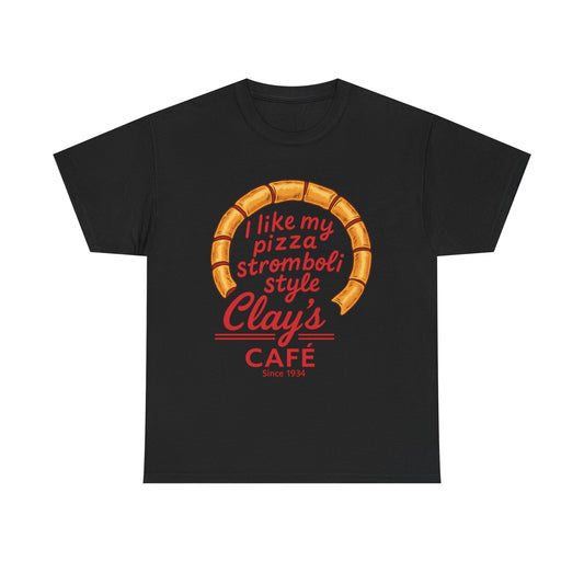 Pizza Lover's Tee - I Like My Pizza Stromboli Style, Foodie Gift, Casual Wear, Restaurant Merch, Fun T-Shirt