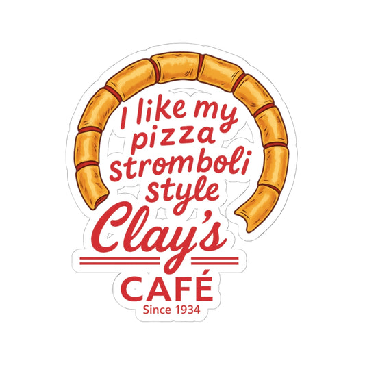 Pizza Lover's Kiss-Cut Stickers | Funny Foodie Décor, Gift for Chefs, Food Enthusiasts, Café Merchandise, Pizza Party Supplies