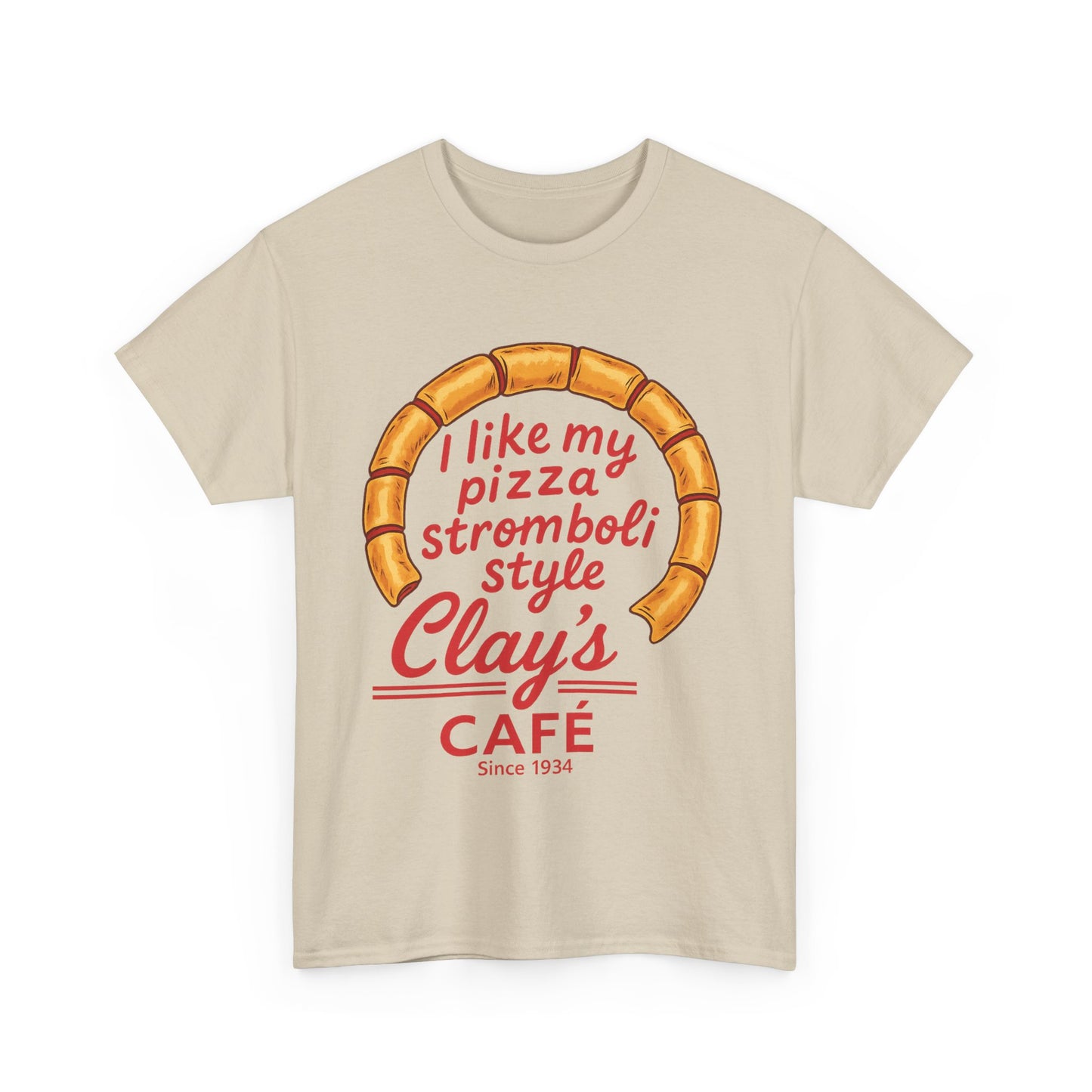 Pizza Lover's Tee - I Like My Pizza Stromboli Style, Foodie Gift, Casual Wear, Restaurant Merch, Fun T-Shirt
