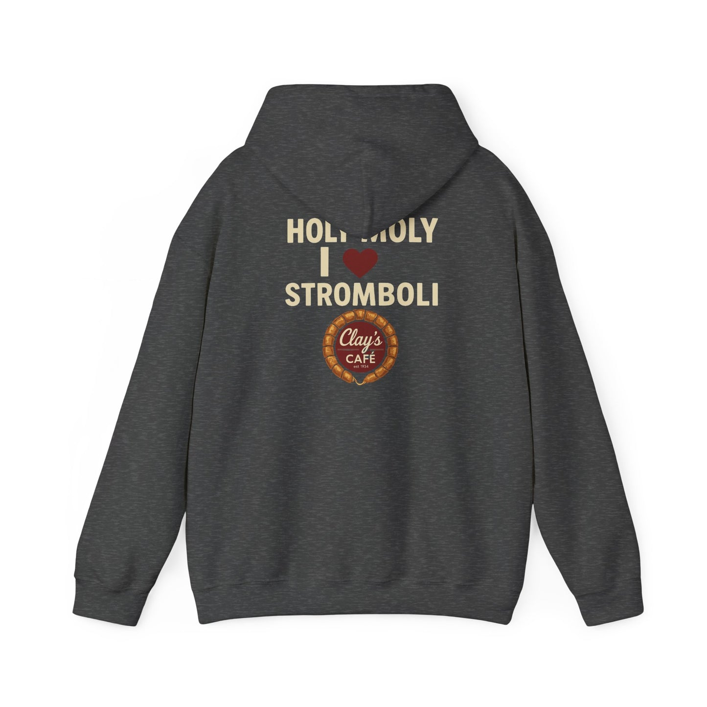 Clay's Café Love Unisex Hoodie, Cozy Cafe Sweatshirt, Perfect Gift for Foodies, Casual Wear for Every Occasion, Holiday & Everyday Style