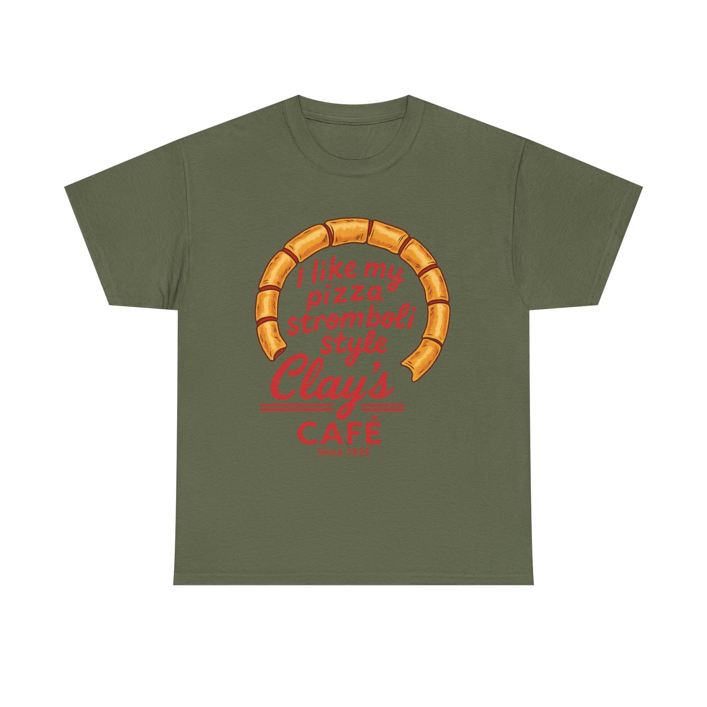 Pizza Lover's Tee - I Like My Pizza Stromboli Style, Foodie Gift, Casual Wear, Restaurant Merch, Fun T-Shirt