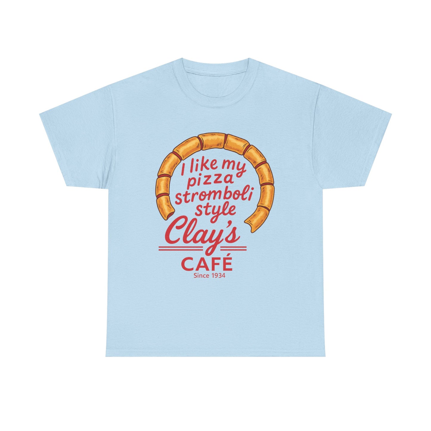 Pizza Lover's Tee - I Like My Pizza Stromboli Style, Foodie Gift, Casual Wear, Restaurant Merch, Fun T-Shirt