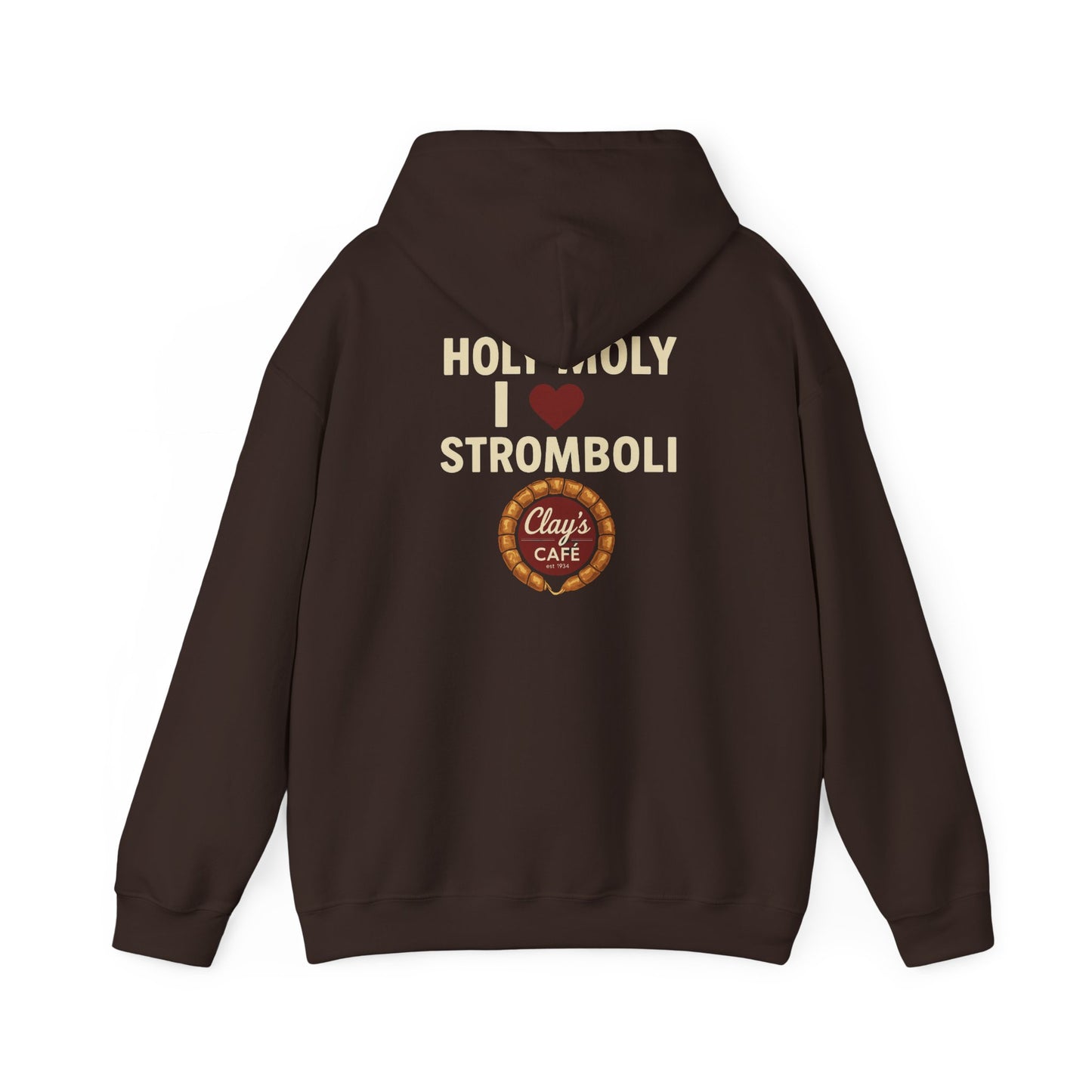 Clay's Café Love Unisex Hoodie, Cozy Cafe Sweatshirt, Perfect Gift for Foodies, Casual Wear for Every Occasion, Holiday & Everyday Style