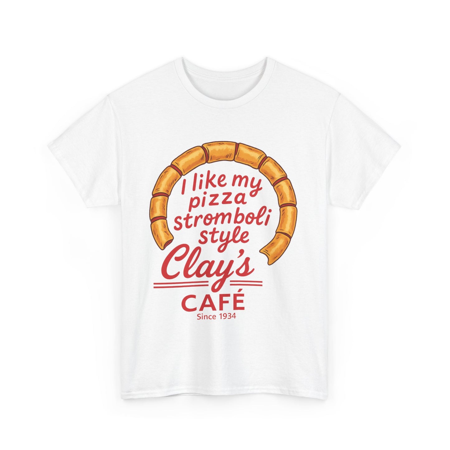 Pizza Lover's Tee - I Like My Pizza Stromboli Style, Foodie Gift, Casual Wear, Restaurant Merch, Fun T-Shirt