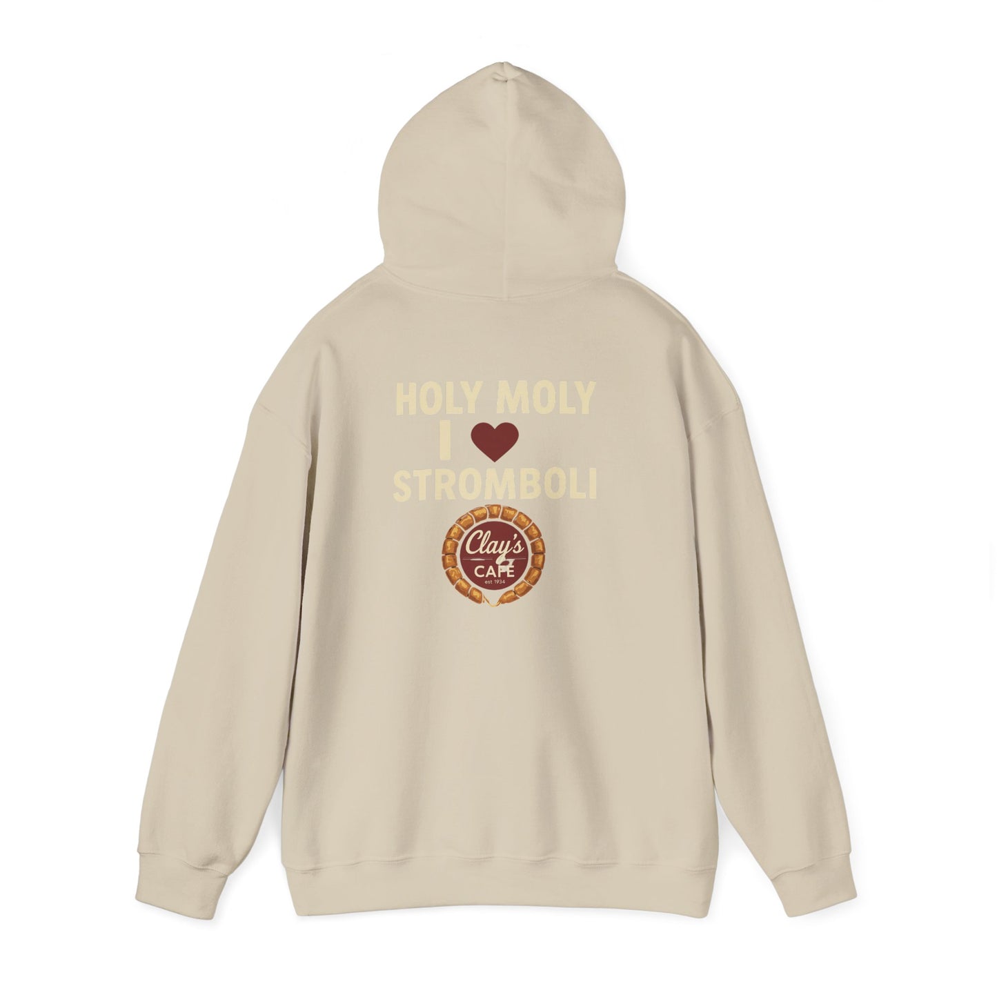 Clay's Café Love Unisex Hoodie, Cozy Cafe Sweatshirt, Perfect Gift for Foodies, Casual Wear for Every Occasion, Holiday & Everyday Style