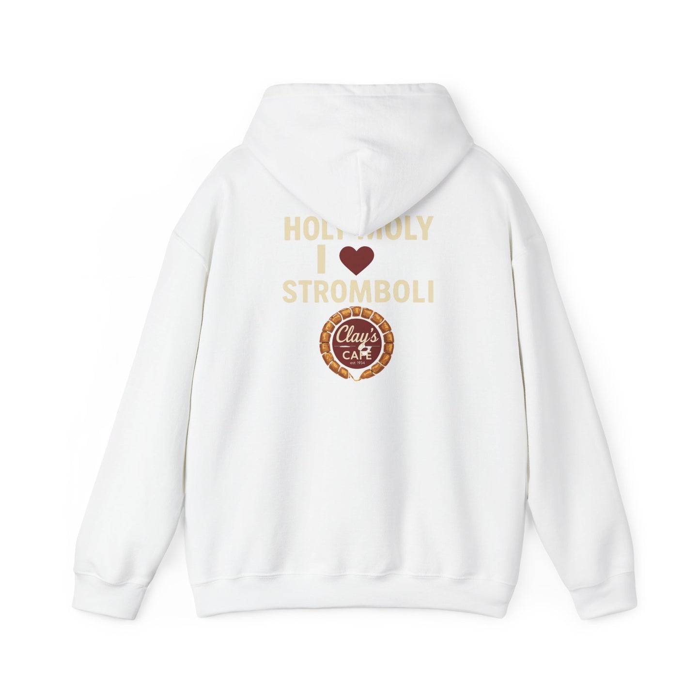 Clay's Café Love Unisex Hoodie, Cozy Cafe Sweatshirt, Perfect Gift for Foodies, Casual Wear for Every Occasion, Holiday & Everyday Style