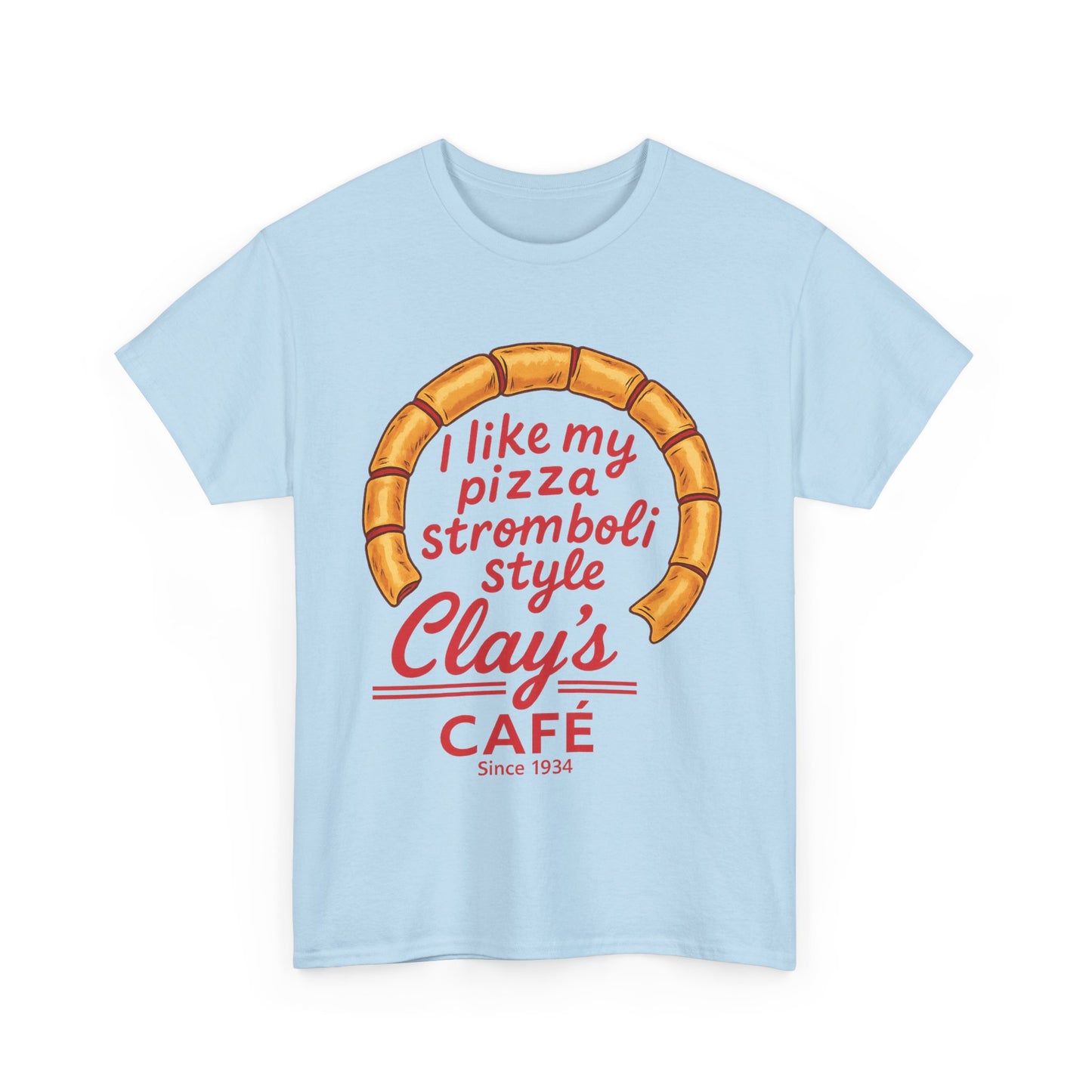 Pizza Lover's Tee - I Like My Pizza Stromboli Style, Foodie Gift, Casual Wear, Restaurant Merch, Fun T-Shirt