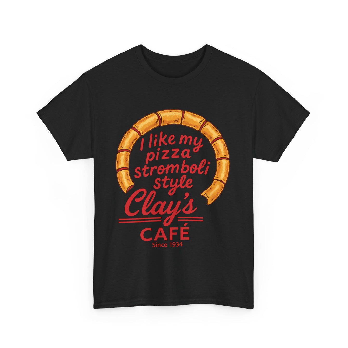 Pizza Lover's Tee - I Like My Pizza Stromboli Style, Foodie Gift, Casual Wear, Restaurant Merch, Fun T-Shirt