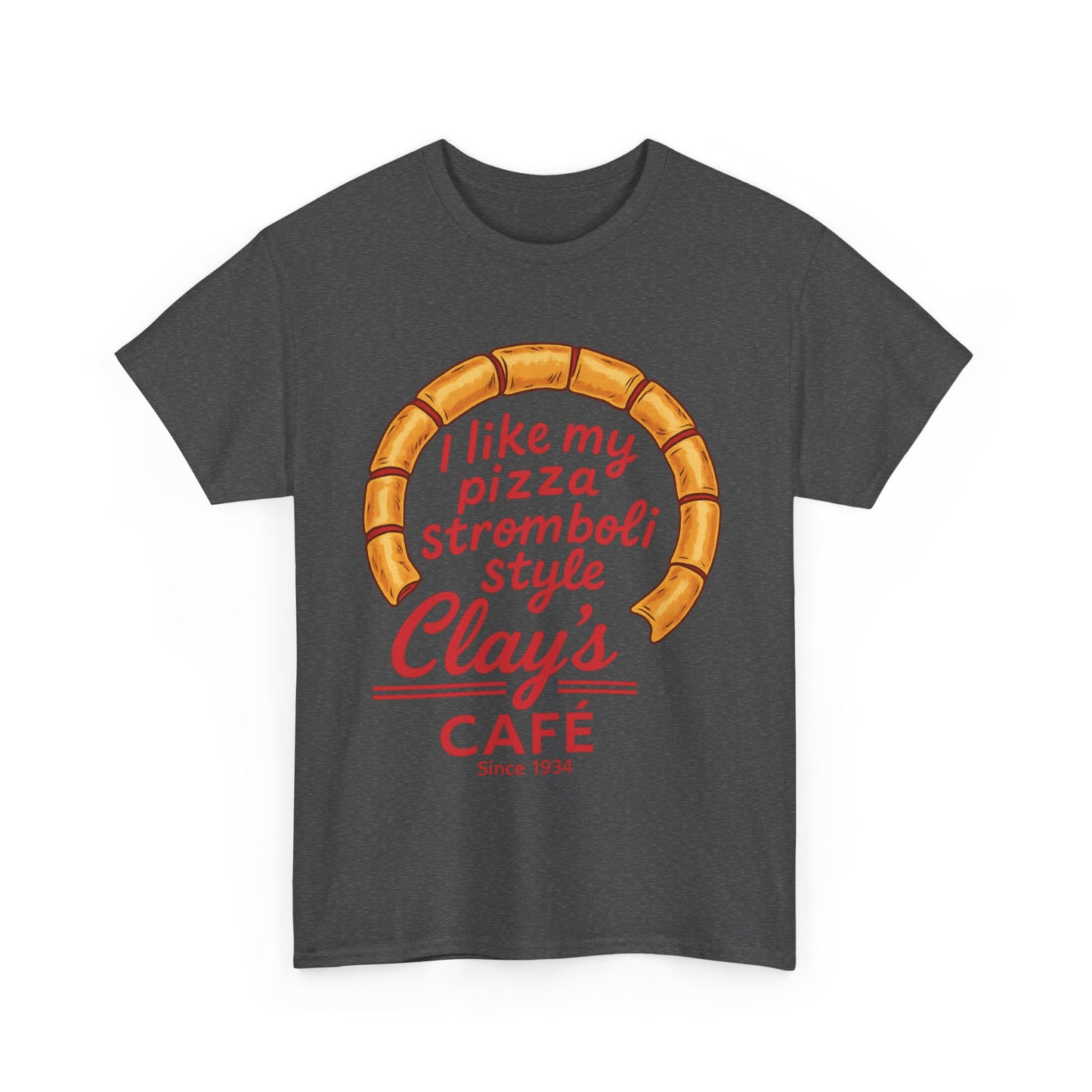 Pizza Lover's Tee - I Like My Pizza Stromboli Style, Foodie Gift, Casual Wear, Restaurant Merch, Fun T-Shirt