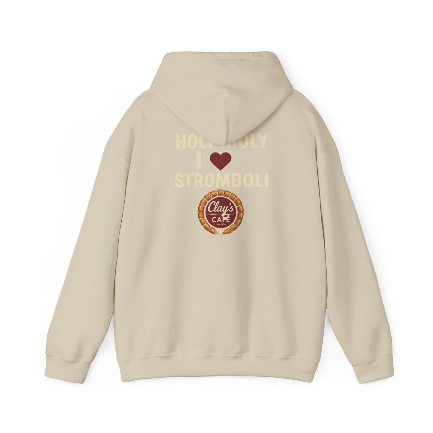 Clay's Café Love Unisex Hoodie, Cozy Cafe Sweatshirt, Perfect Gift for Foodies, Casual Wear for Every Occasion, Holiday & Everyday Style