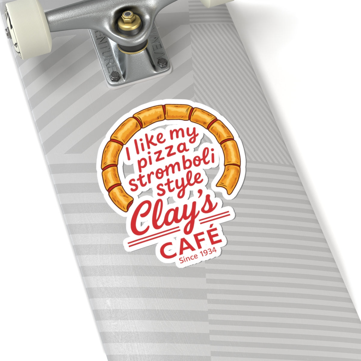 Pizza Lover's Kiss-Cut Stickers | Funny Foodie Décor, Gift for Chefs, Food Enthusiasts, Café Merchandise, Pizza Party Supplies