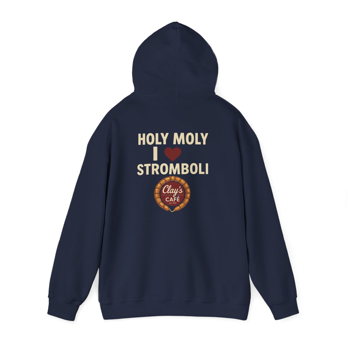Clay's Café Love Unisex Hoodie, Cozy Cafe Sweatshirt, Perfect Gift for Foodies, Casual Wear for Every Occasion, Holiday & Everyday Style