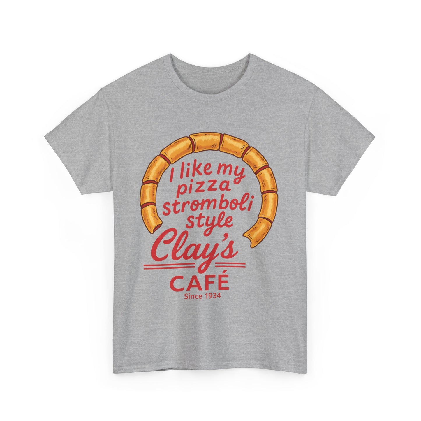 Pizza Lover's Tee - I Like My Pizza Stromboli Style, Foodie Gift, Casual Wear, Restaurant Merch, Fun T-Shirt