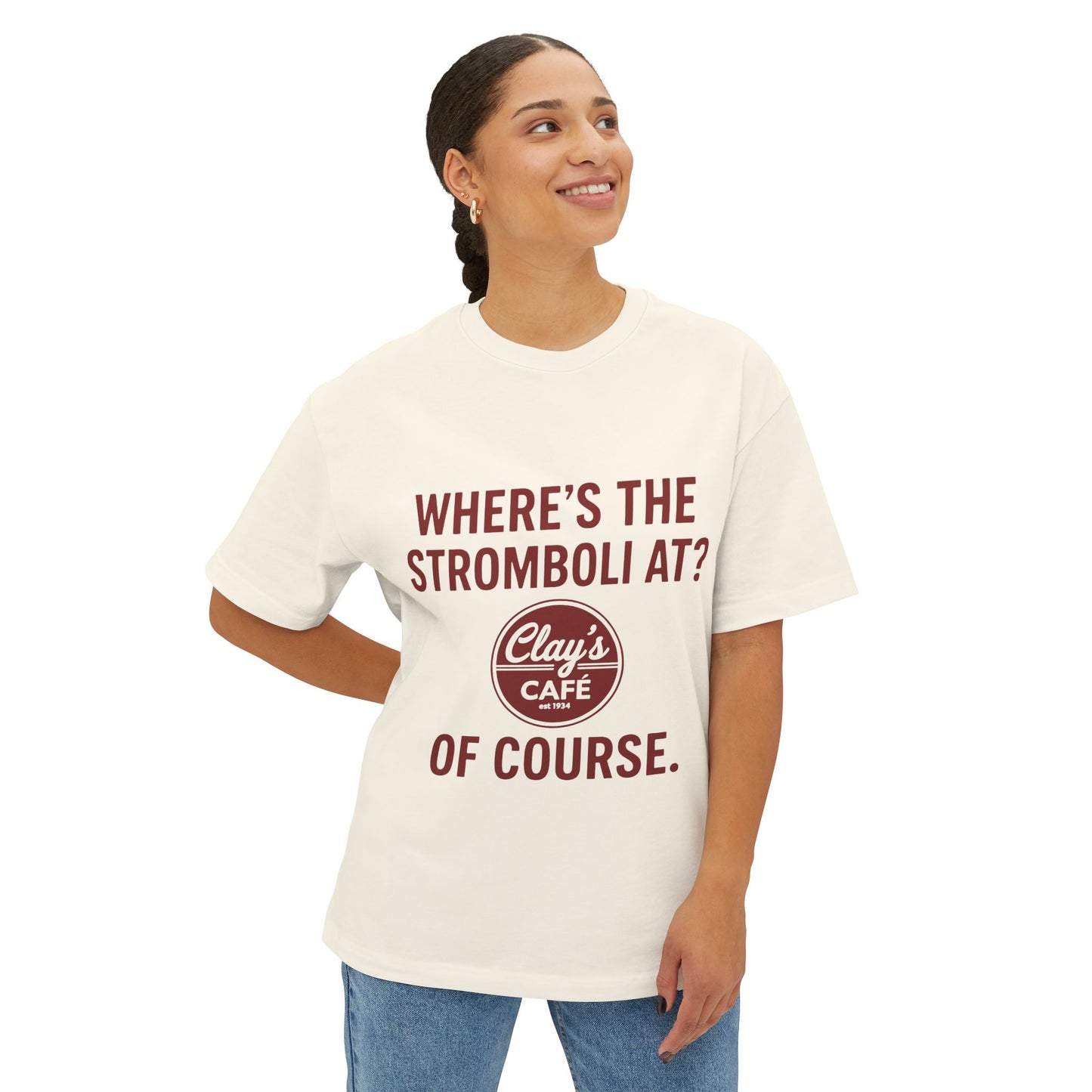 Sassy Foodie Oversized Tee, Unisex Boxy T-Shirt, Casual Wear, Gift for Food Lovers, Cute Culinary Humor, Perfect for Brunch or Lunch