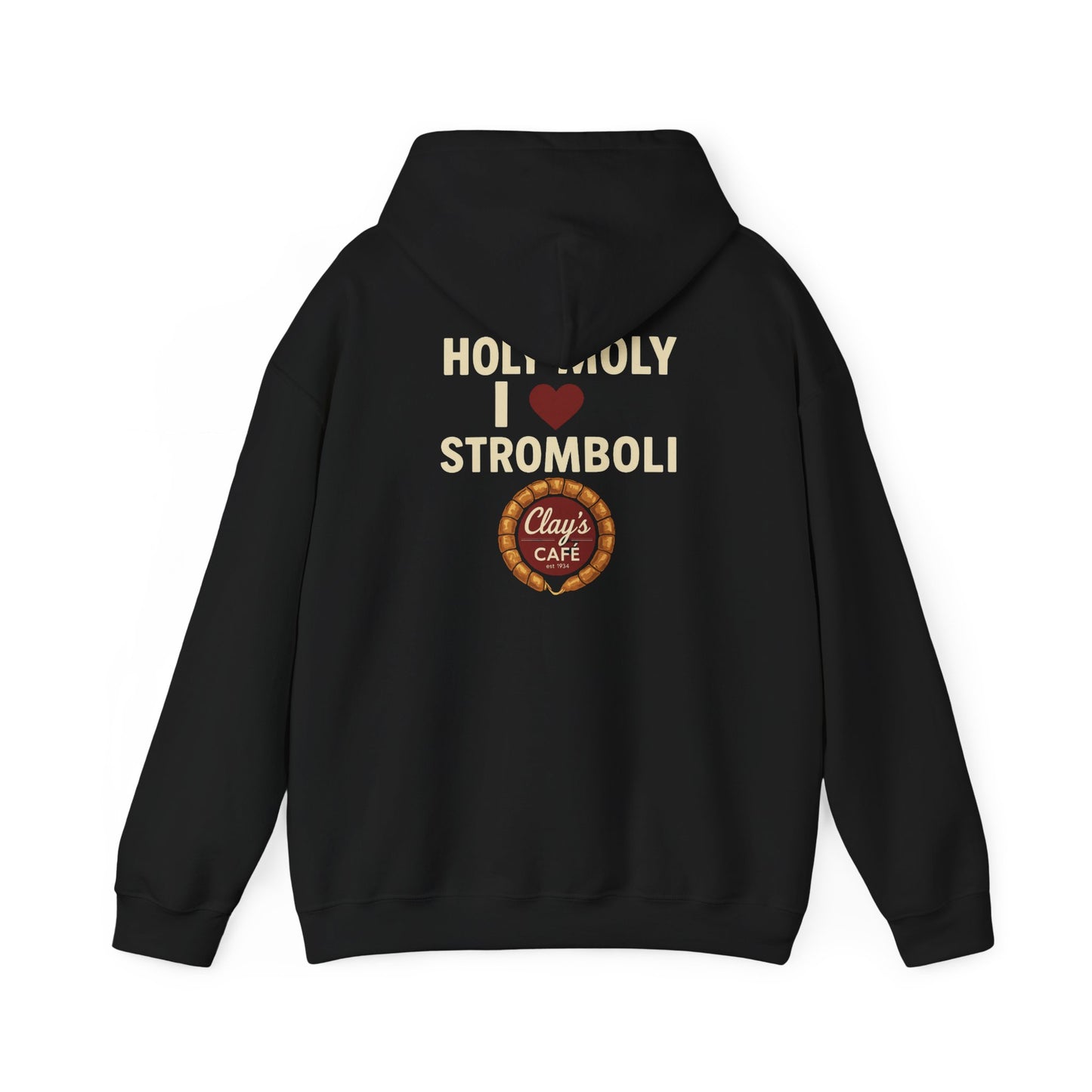 Clay's Café Love Unisex Hoodie, Cozy Cafe Sweatshirt, Perfect Gift for Foodies, Casual Wear for Every Occasion, Holiday & Everyday Style