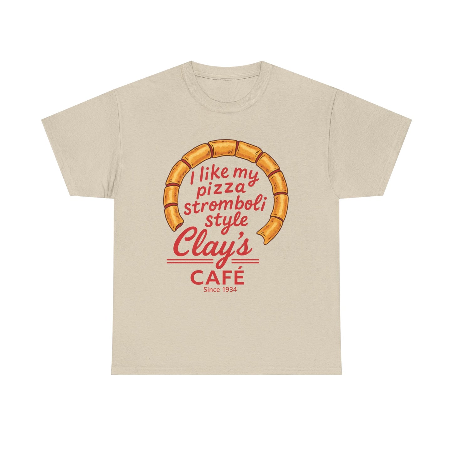 Pizza Lover's Tee - I Like My Pizza Stromboli Style, Foodie Gift, Casual Wear, Restaurant Merch, Fun T-Shirt