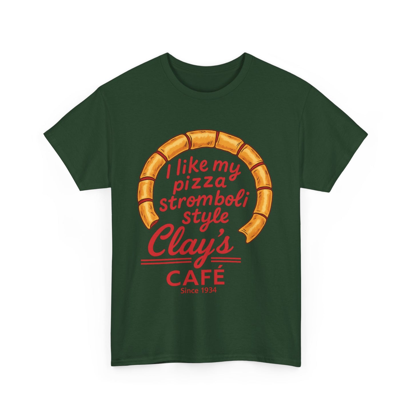 Pizza Lover's Tee - I Like My Pizza Stromboli Style, Foodie Gift, Casual Wear, Restaurant Merch, Fun T-Shirt