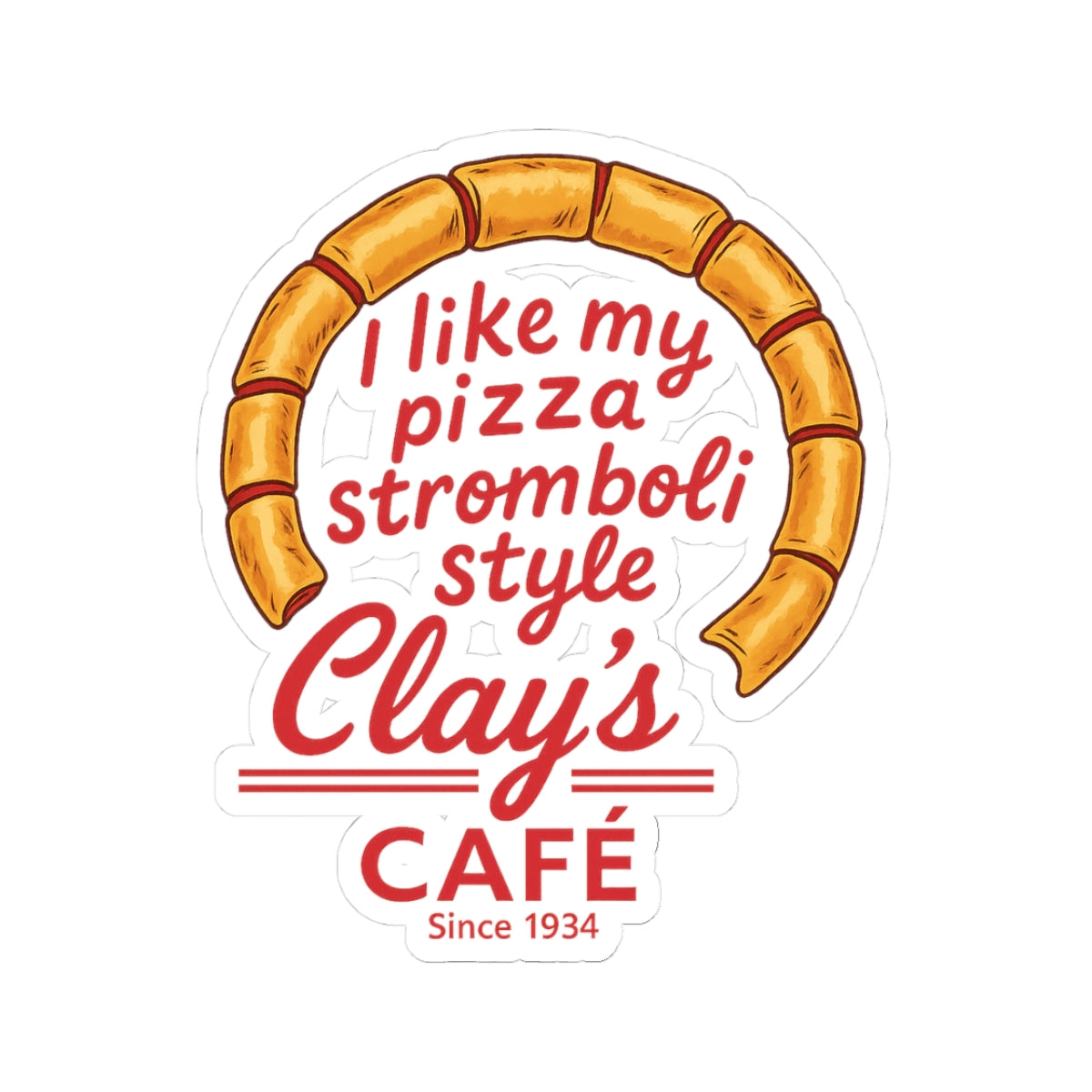 Pizza Lover's Kiss-Cut Stickers | Funny Foodie Décor, Gift for Chefs, Food Enthusiasts, Café Merchandise, Pizza Party Supplies