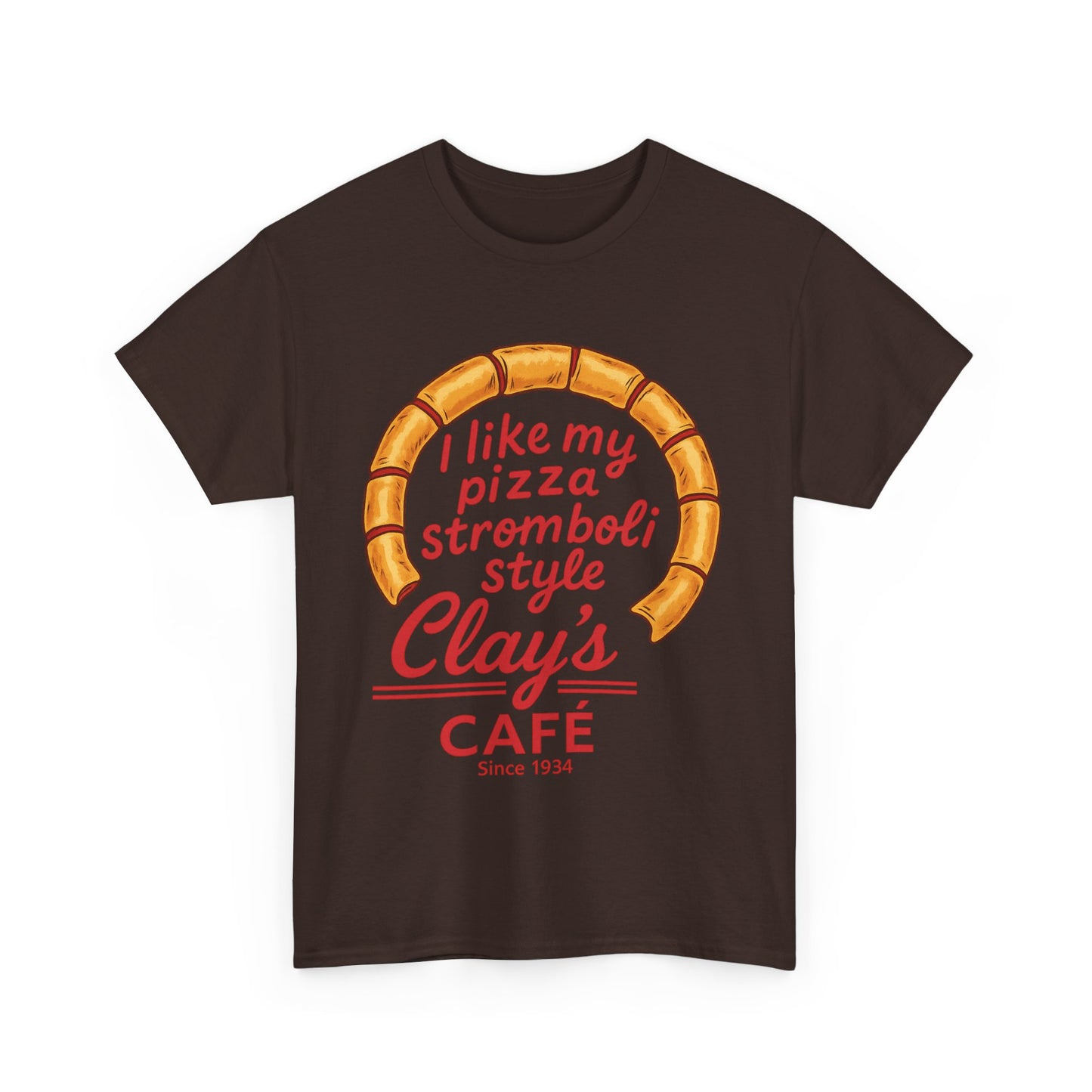 Pizza Lover's Tee - I Like My Pizza Stromboli Style, Foodie Gift, Casual Wear, Restaurant Merch, Fun T-Shirt
