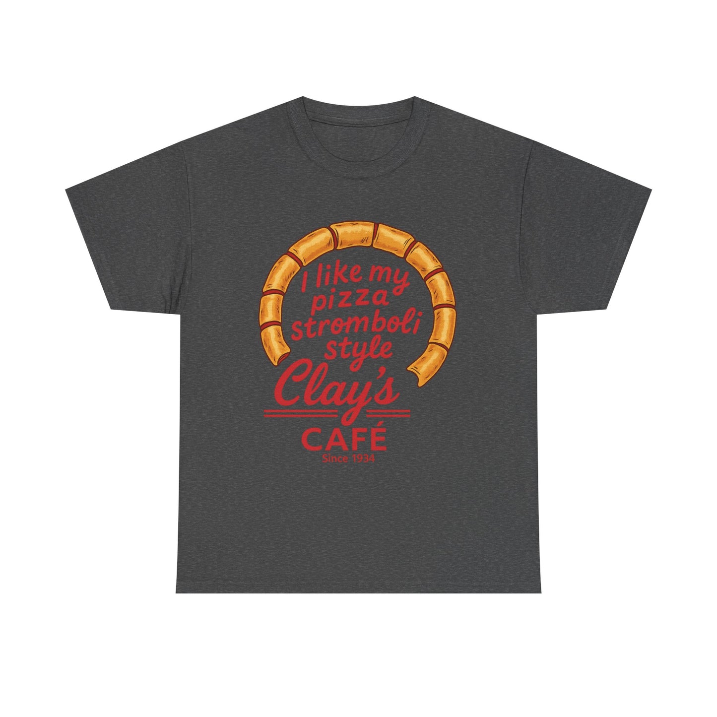 Pizza Lover's Tee - I Like My Pizza Stromboli Style, Foodie Gift, Casual Wear, Restaurant Merch, Fun T-Shirt
