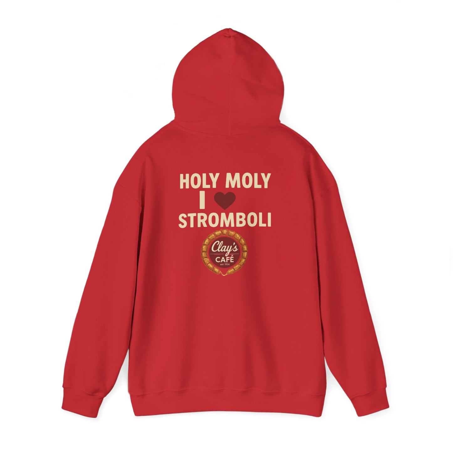 Clay's Café Love Unisex Hoodie, Cozy Cafe Sweatshirt, Perfect Gift for Foodies, Casual Wear for Every Occasion, Holiday & Everyday Style