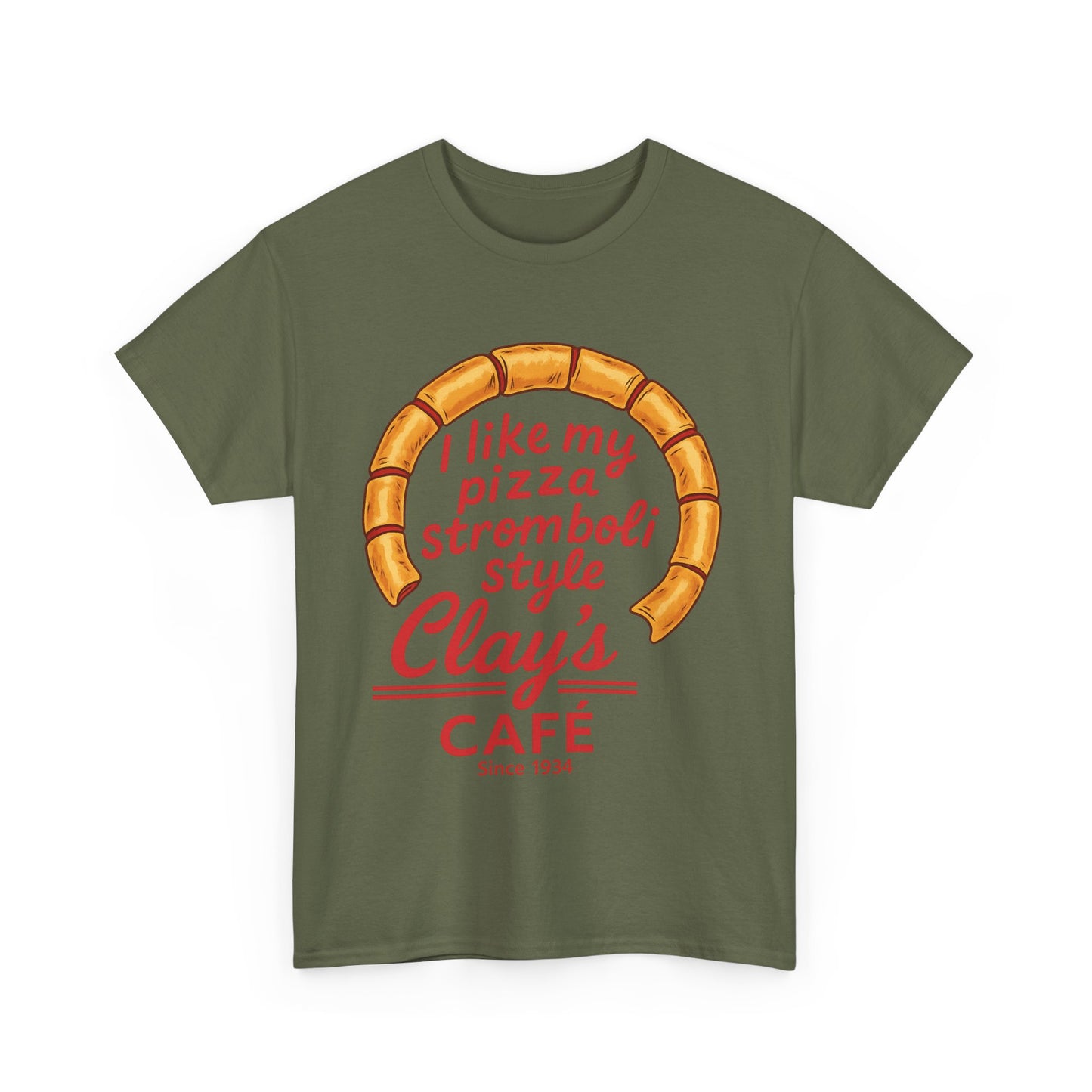 Pizza Lover's Tee - I Like My Pizza Stromboli Style, Foodie Gift, Casual Wear, Restaurant Merch, Fun T-Shirt