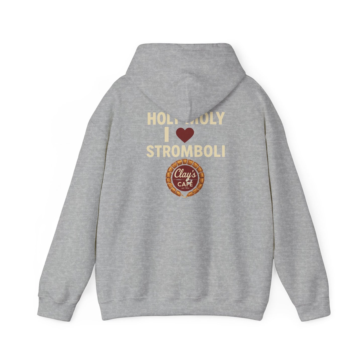 Clay's Café Love Unisex Hoodie, Cozy Cafe Sweatshirt, Perfect Gift for Foodies, Casual Wear for Every Occasion, Holiday & Everyday Style