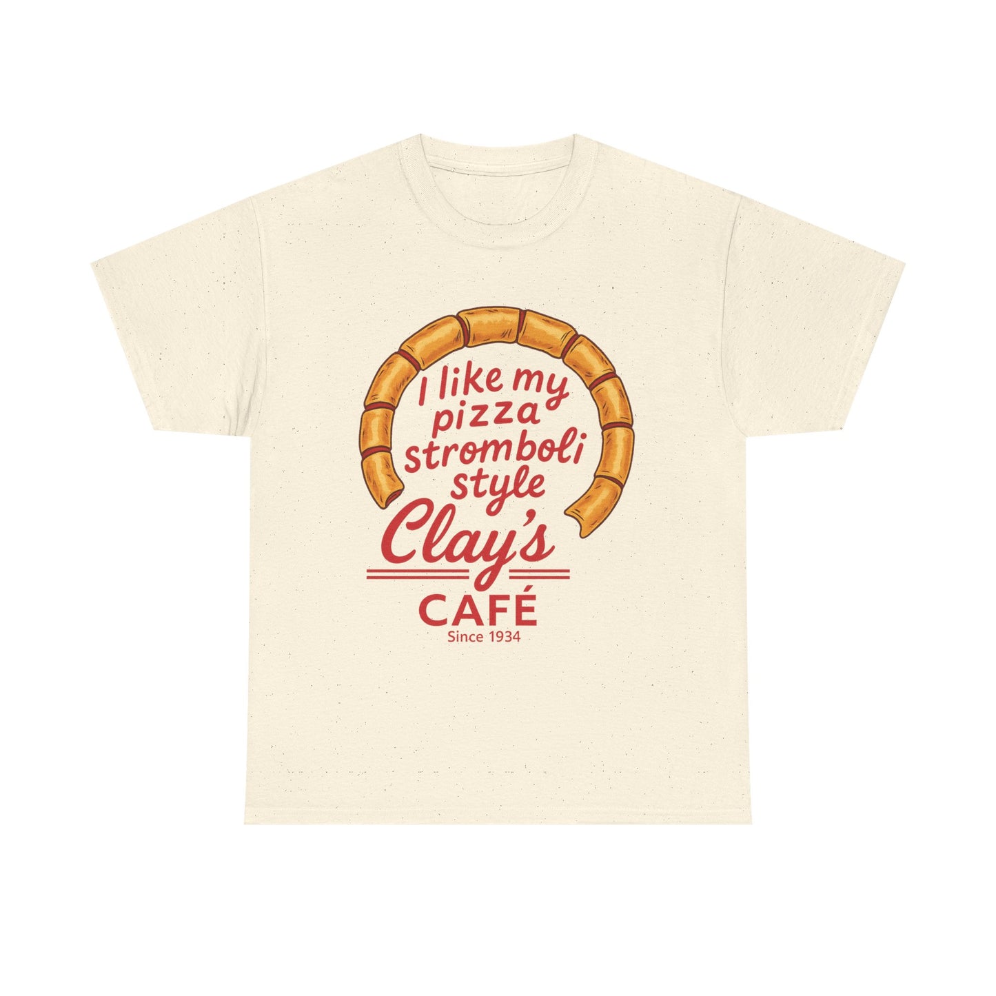 Pizza Lover's Tee - I Like My Pizza Stromboli Style, Foodie Gift, Casual Wear, Restaurant Merch, Fun T-Shirt