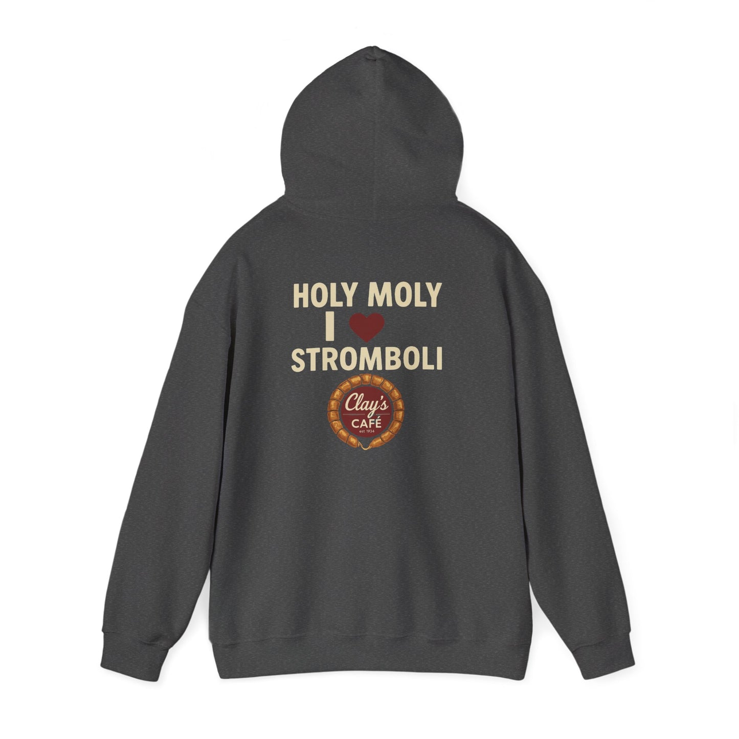 Clay's Café Love Unisex Hoodie, Cozy Cafe Sweatshirt, Perfect Gift for Foodies, Casual Wear for Every Occasion, Holiday & Everyday Style