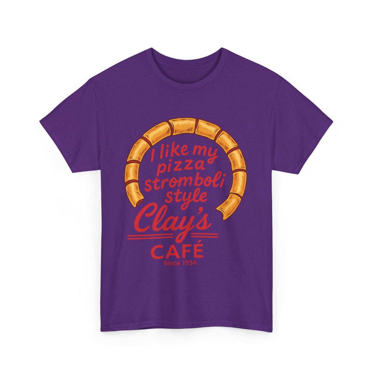 Pizza Lover's Tee - I Like My Pizza Stromboli Style, Foodie Gift, Casual Wear, Restaurant Merch, Fun T-Shirt