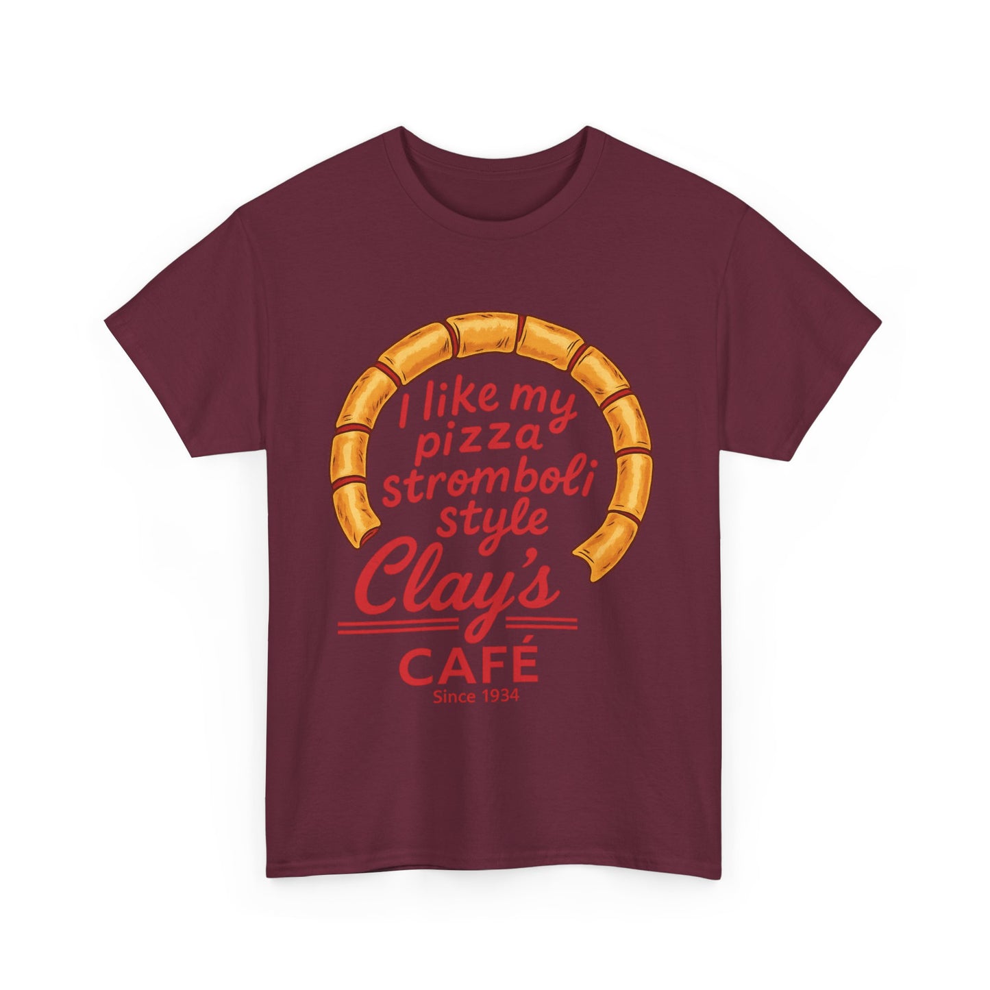 Pizza Lover's Tee - I Like My Pizza Stromboli Style, Foodie Gift, Casual Wear, Restaurant Merch, Fun T-Shirt