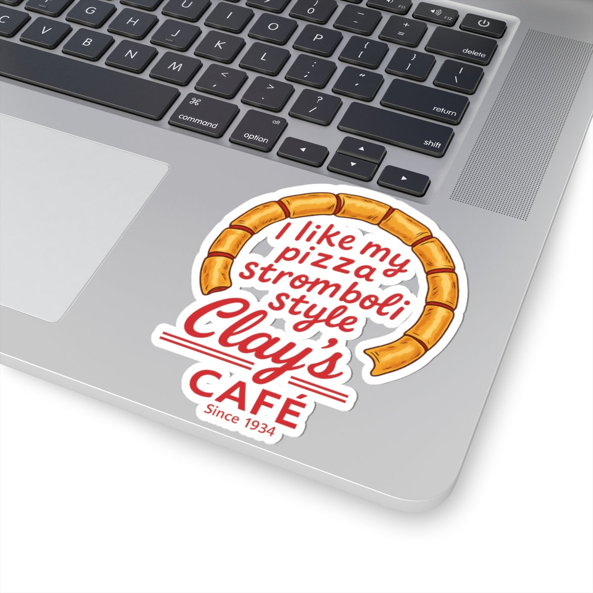 Pizza Lover's Kiss-Cut Stickers | Funny Foodie Décor, Gift for Chefs, Food Enthusiasts, Café Merchandise, Pizza Party Supplies